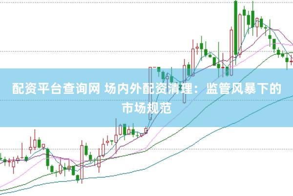 配资平台查询网 场内外配资清理：监管风暴下的市场规范