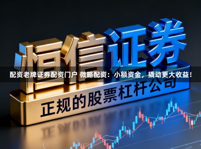 配资老牌证券配资门户 微略配资：小额资金，撬动更大收益！