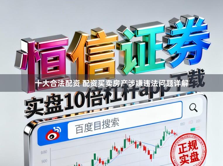十大合法配资 配资买卖房产涉嫌违法问题详解